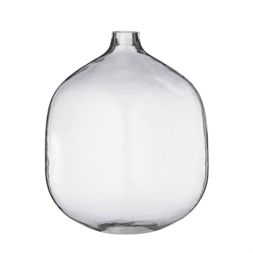 GLASS VASE 8"